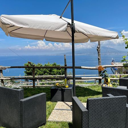 La Badia Montechiaro - Breathtaking View Of Sorrento Coast Vila Vico Equense Exterior foto