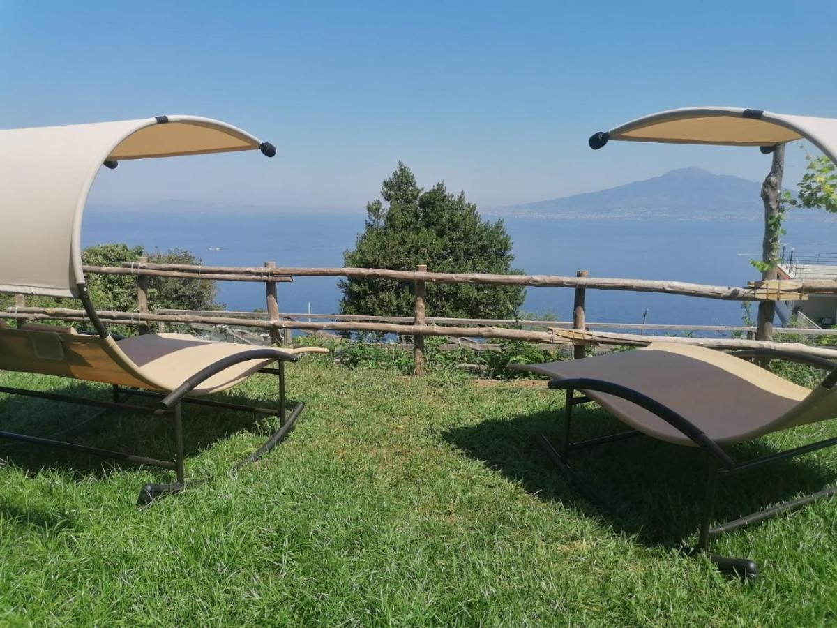 La Badia Montechiaro - Breathtaking View Of Sorrento Coast Vila Vico Equense Exterior foto