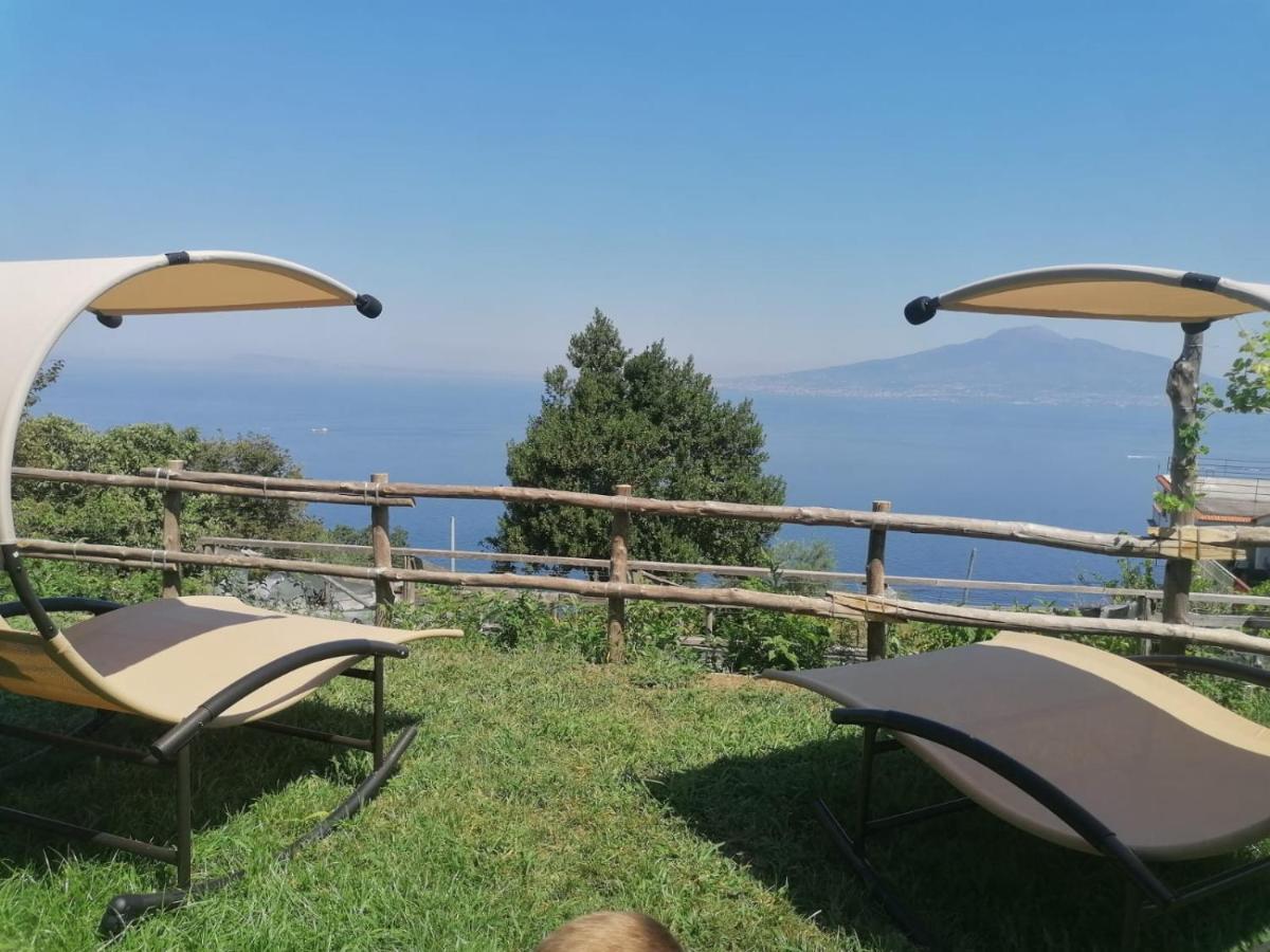 La Badia Montechiaro - Breathtaking View Of Sorrento Coast Vila Vico Equense Exterior foto