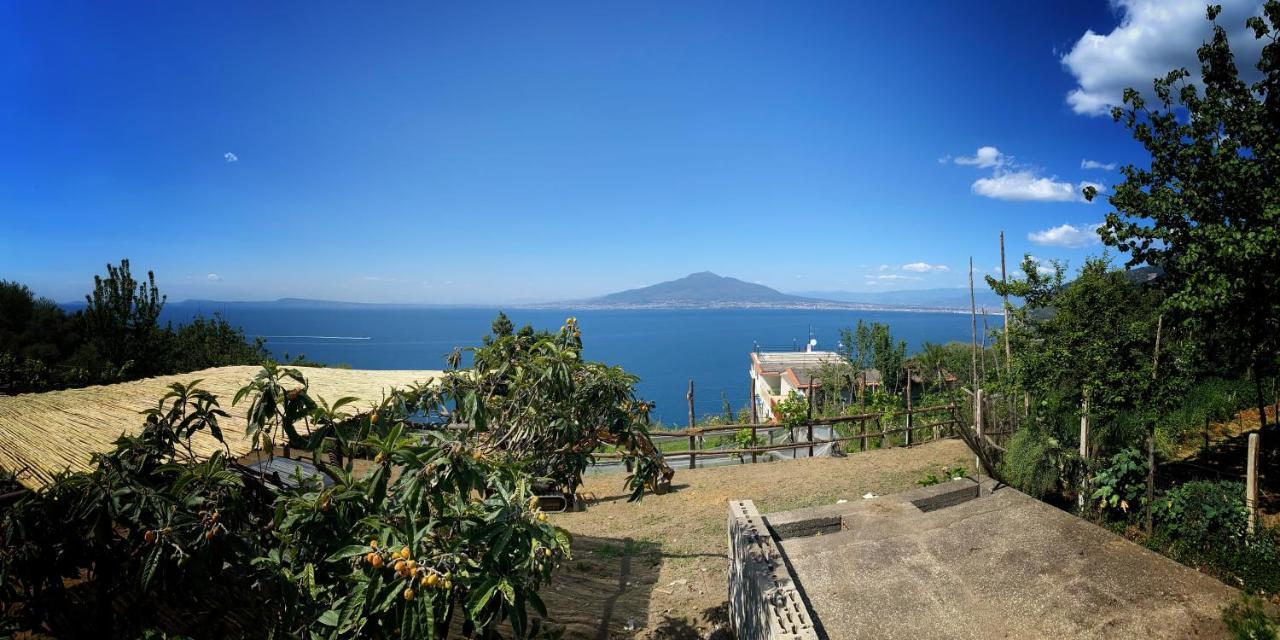 La Badia Montechiaro - Breathtaking View Of Sorrento Coast Vila Vico Equense Exterior foto