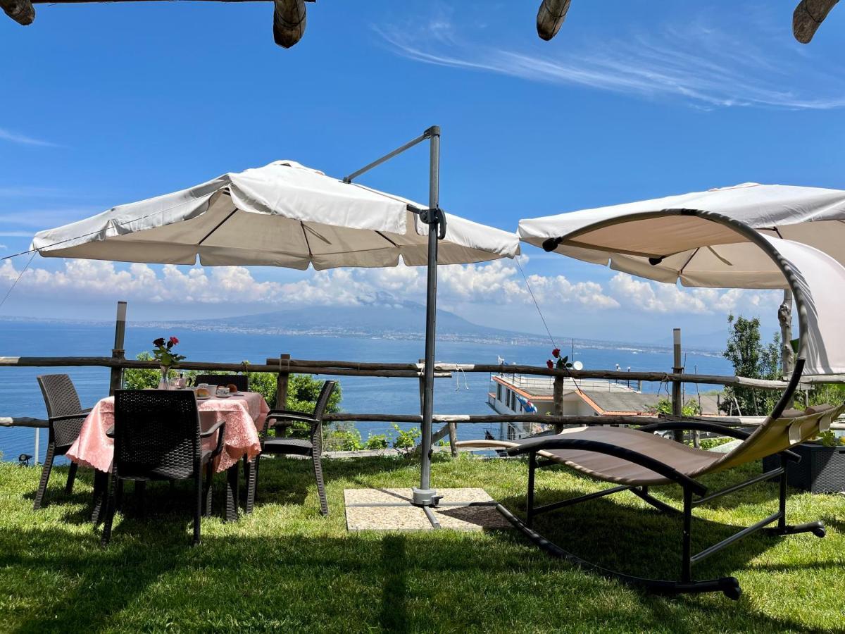 La Badia Montechiaro - Breathtaking View Of Sorrento Coast Vila Vico Equense Exterior foto