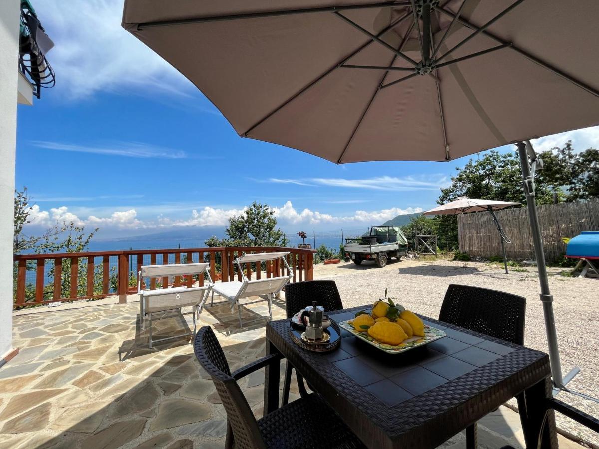 La Badia Montechiaro - Breathtaking View Of Sorrento Coast Vila Vico Equense Exterior foto