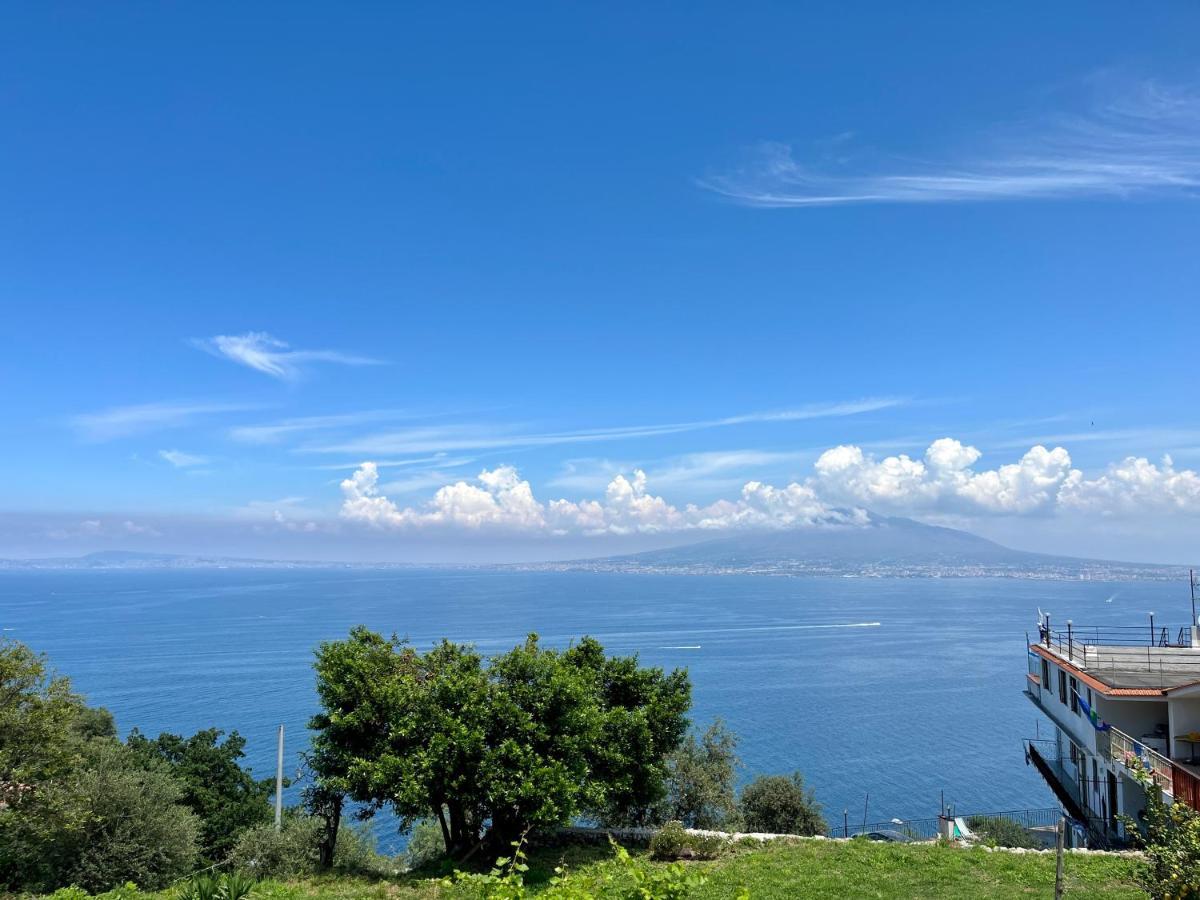 La Badia Montechiaro - Breathtaking View Of Sorrento Coast Vila Vico Equense Exterior foto