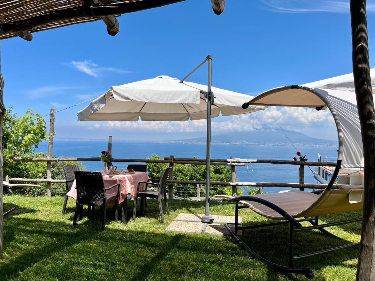 La Badia Montechiaro - Breathtaking View Of Sorrento Coast Vila Vico Equense Exterior foto
