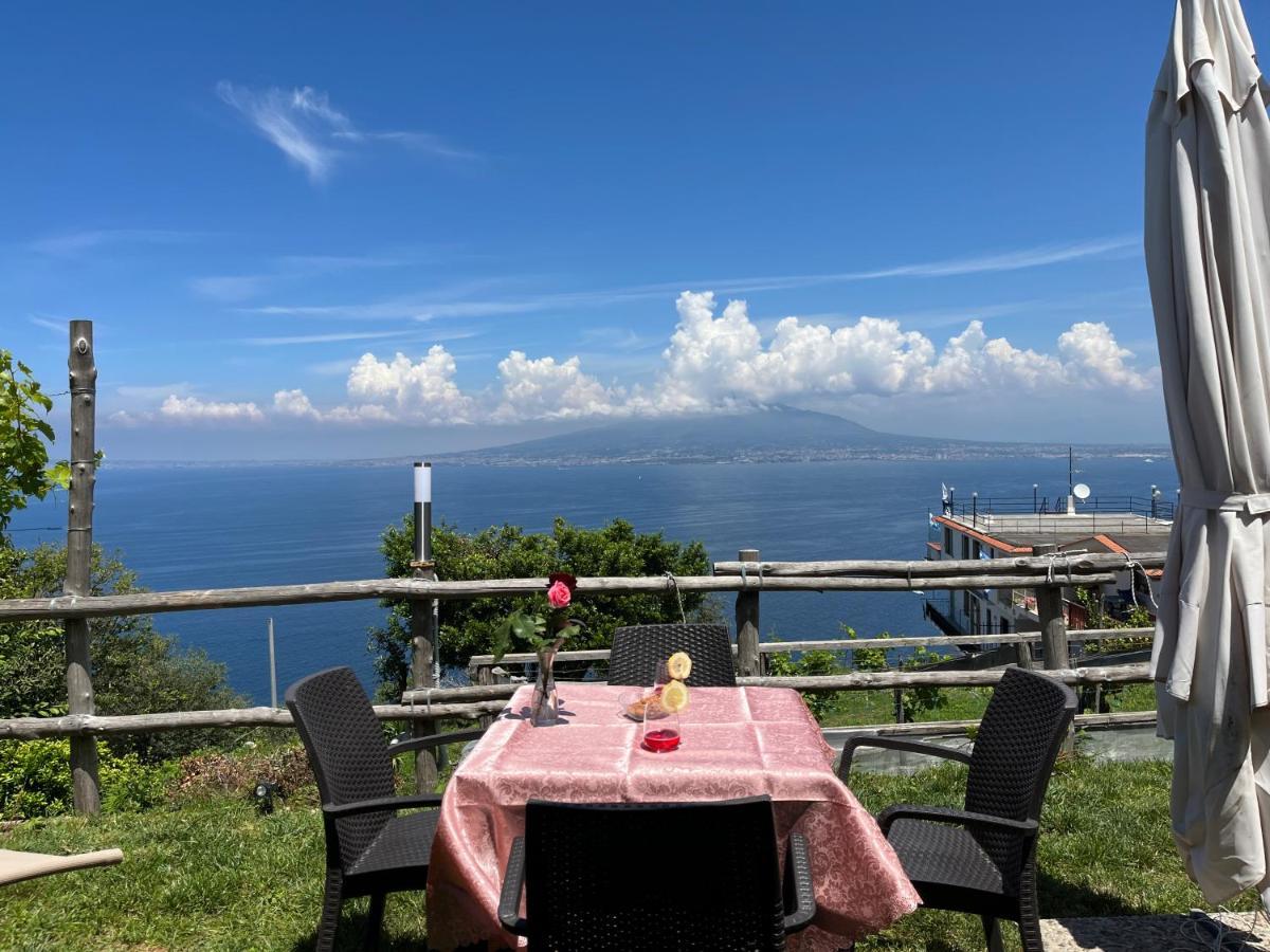 La Badia Montechiaro - Breathtaking View Of Sorrento Coast Vila Vico Equense Exterior foto
