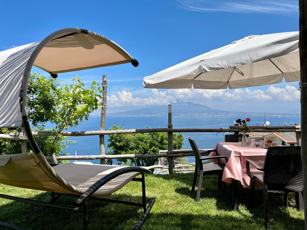 La Badia Montechiaro - Breathtaking View Of Sorrento Coast Vila Vico Equense Exterior foto